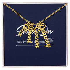 Personalized Vertical Name Necklace